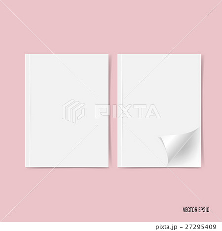 Blank catalog, magazines,book mock up. Vector illustration Blank catalog, magazines,book mock up. Vector illustration 27295409