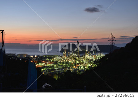 【和歌山県】　有田市初島　工場夜景 27296615