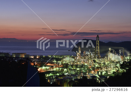 【和歌山県】　有田市初島　工場夜景 27296616
