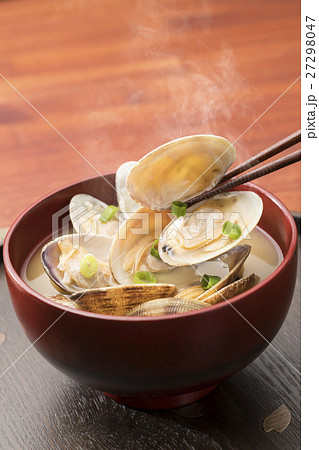 あさりの味噌汁 あさりの味噌汁 27298047