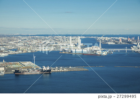 臨海都市の景観 27299495