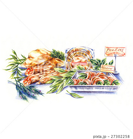 南ヨーロッパの風景・デリカテッセン 27302258