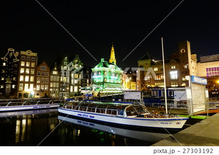 アムステルダム アムステルダム駅 運河 27303192