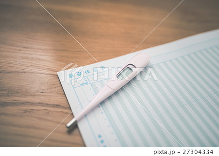 基礎体温表（オリジナルデザイン） 27304334