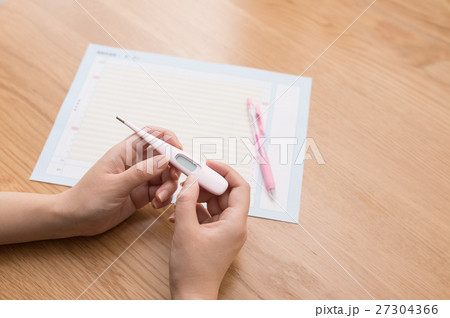 基礎体温表（オリジナルデザイン） 27304366