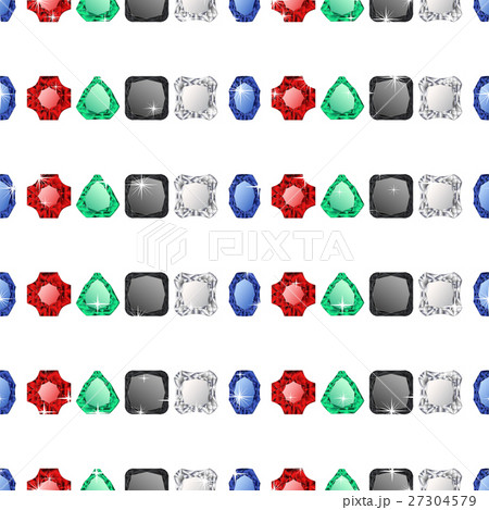 Diamonds seamless pattern 27304579
