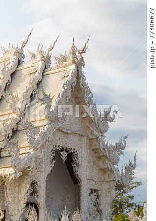 White church Wat Rong Khun temple Chiangrai,Temp 27306677