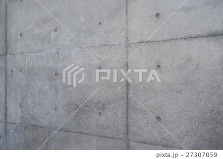 コンクリート打ちっ放し仕上げ外壁コールドジョイント補修ピーコン跡背景壁紙素材concrete コンクリート打ちっ放し仕上げ外壁コールドジョイント補修ピーコン跡背景壁紙素材concrete 27307059
