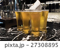 Glass of beer served on the counter in a party 27308895