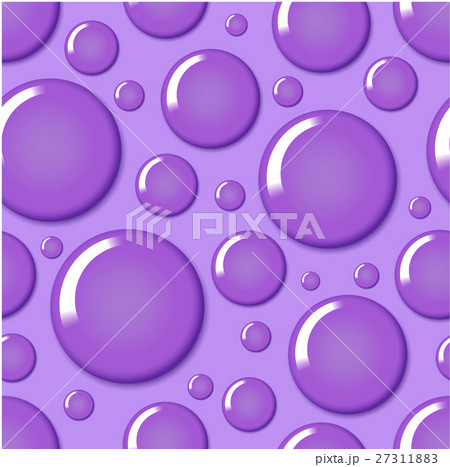Purple round bubble seamless pattern 27311883