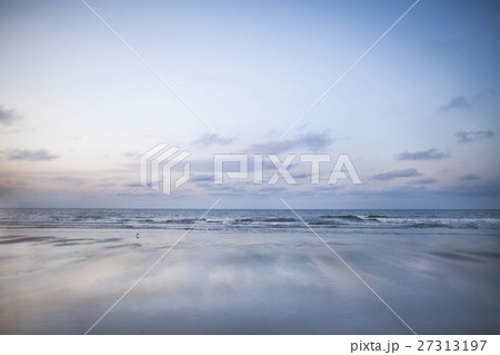 View of beach sunrise 27313197