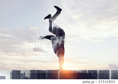 B-boy performing some moves 27315833