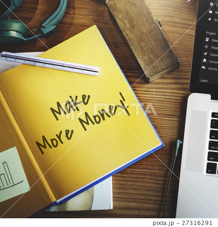 Make More Money Financial Earning Concept 27316291