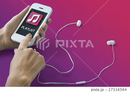 Music Auido MP3 Player Podcast Song Sound Concept Music Auido MP3 Player Podcast Song Sound Concept 27316564