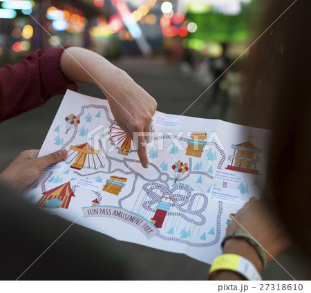 Amusement Leisure Funny Happiness Enjoyment Concept 27318610