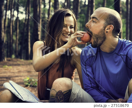 Couple Exploring Trip Holiday Concept Couple Exploring Trip Holiday Concept 27318670