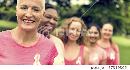 Women Breast Cancer Support Charity Concept 27319306