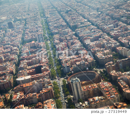 Residential area of Barcelona in Spain 27319449