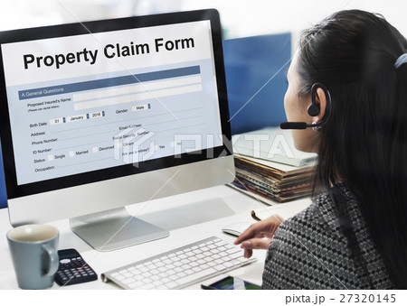 Property Release Claim Form Concept 27320145