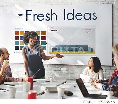 Fresh Ideas Be Creative Inspiration Design Logo Concept 27320245