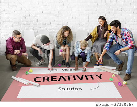 Creative Solution Business Strategy Concept Creative Solution Business Strategy Concept 27320567
