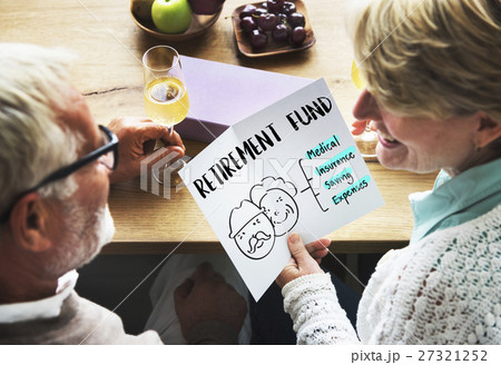 Retirement Financial Plan Risk Assessment Senior Concept 27321252