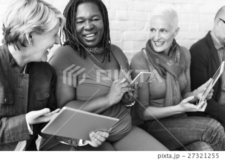 Girls Friendship Togetherness Talking Sitting Girlfriend Concept Girls Friendship Togetherness Talking Sitting Girlfriend Concept 27321255