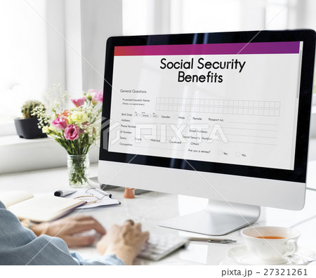 Social Security Benefits Form Concept 27321261
