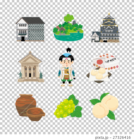 岡山イラスト 27326416