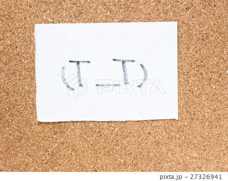 手書きの日本の顔文字の写真素材