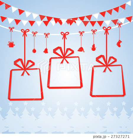 Merry Christmas and Happy New Year postcard. Merry Christmas and Happy New Year postcard. 27327271