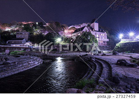大阪府河内長野市 長野公園 さくらのライトアップ 大阪府河内長野市 長野公園 さくらのライトアップ 27327459