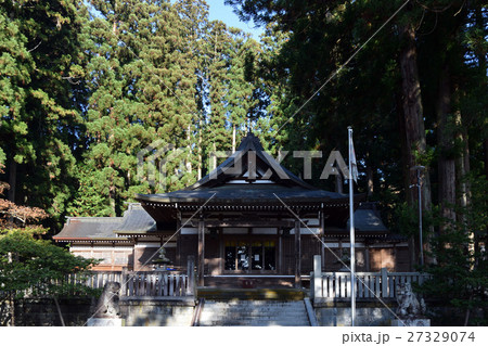 岐阜県　飛騨市　気多若宮(けたわかみや)神社　映画「君の名は」の聖地巡礼地 27329074