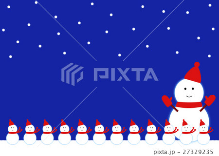 雪だるま 27329235