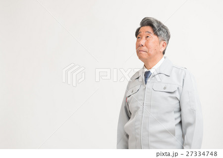 シニア男性 作業服 シニア男性 作業服 27334748