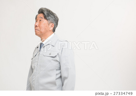 シニア男性 作業服 シニア男性 作業服 27334749