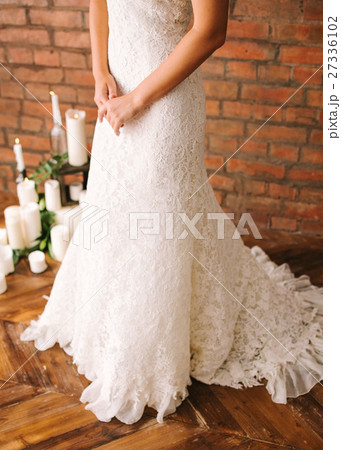 the beautiful bride in a white guipure elegant the beautiful bride in a white guipure elegant 27336102