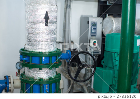 old production machine. manufactory. old production machine. manufactory. 27336120