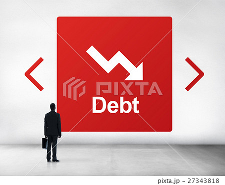 Debt Ridk Difficulty Downfall Concept 27343818