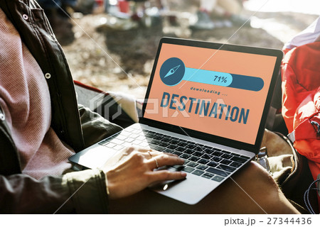 Route Destination Travel Navigation Concept 27344436