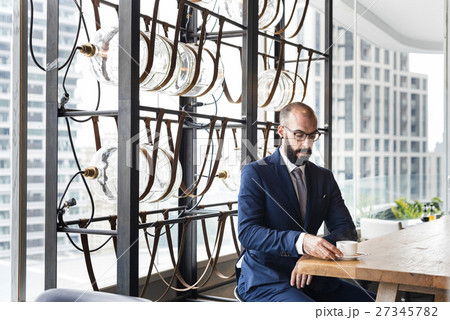 Business Person Work Indoors Concept Business Person Work Indoors Concept 27345782