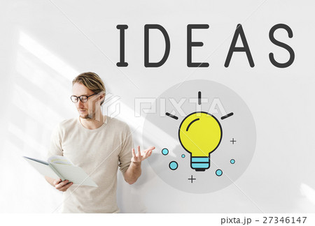 Ideas Lightbulb Innovation Thinking Icon Concept Ideas Lightbulb Innovation Thinking Icon Concept 27346147