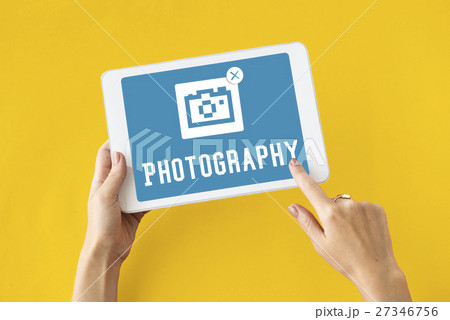 Capture Photographer Camera Icon Graphic Concept 27346756
