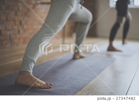 Diversity People Exercise Class Relax Concept 27347482