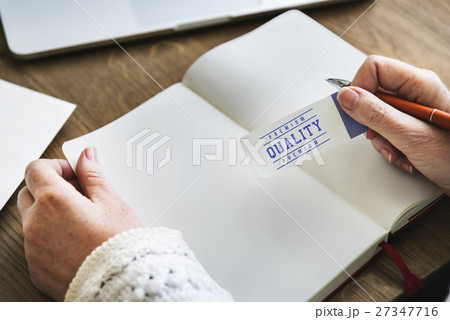 Quality Premium Guarantee Good Concept 27347716