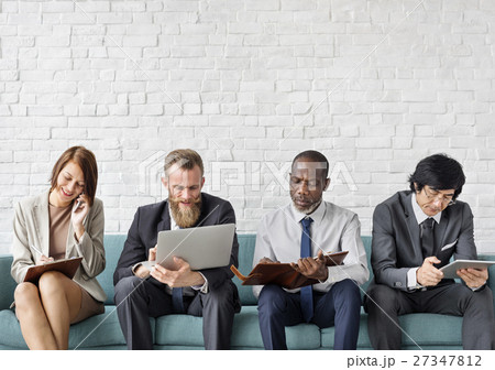 Business People Data Information Technology Concept 27347812