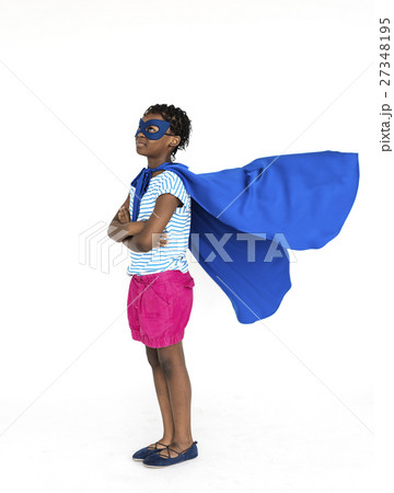 Girl Cheerful Studio Portrait Concept 27348195