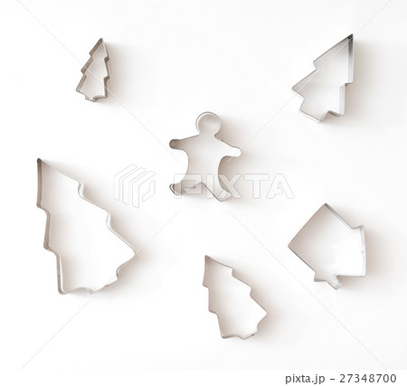 cookie cutter isolated on white background 27348700