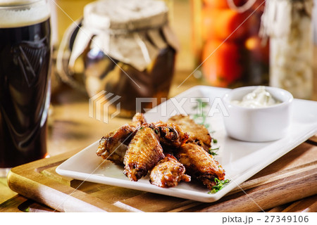 chicken wings with beer chicken wings with beer 27349106