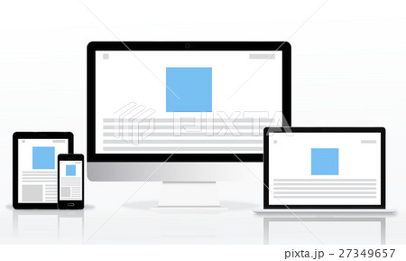 Web Design Template Copy Space Concept 27349657